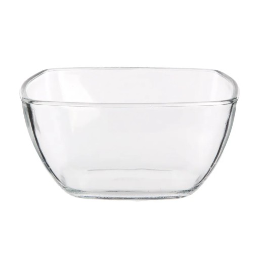 Šalátová misa, štvorcová sklenená misa na ovocný šalát, Altom Design, 15cm, 0,95L