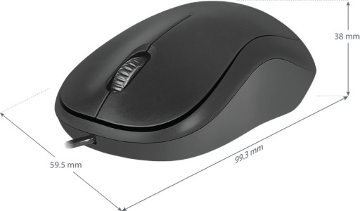 KANCELÁRSKA MYŠ USB POČÍTAČOVÁ MYŠ PRE PRENOSNÝ PC