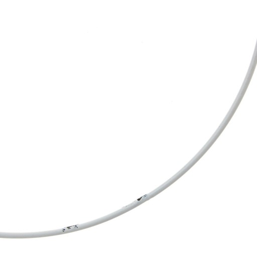 Prsteň lapač snov Biely 10cm makramé prsteň