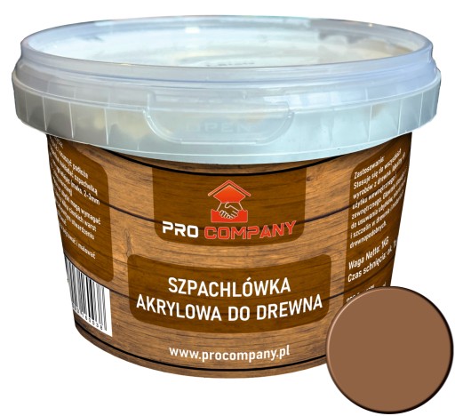 PRO Company Tmel na drevo 400g Orech