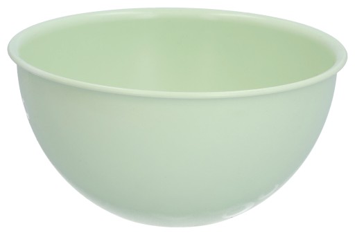 Plastová kuchynská misa 0,75l, pastelovo zelená, na ovocné pochutiny, Ø15 cm