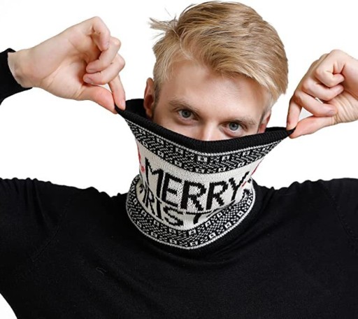 Unisex šatka na krk Onvavient, modrá