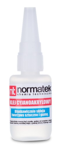 Sekundové kyanoakrylátové lepidlo 20g NT202 Normatek
