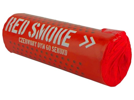 Červená dymová sviečka - CS1807C