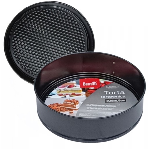Tortová forma na jar okrúhla forma na pečenie Berretti 26 cm odnímateľná
