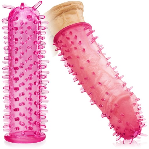 STIMULAČNÁ ČIAPKA NA PENIS S ORIEŠKAMI