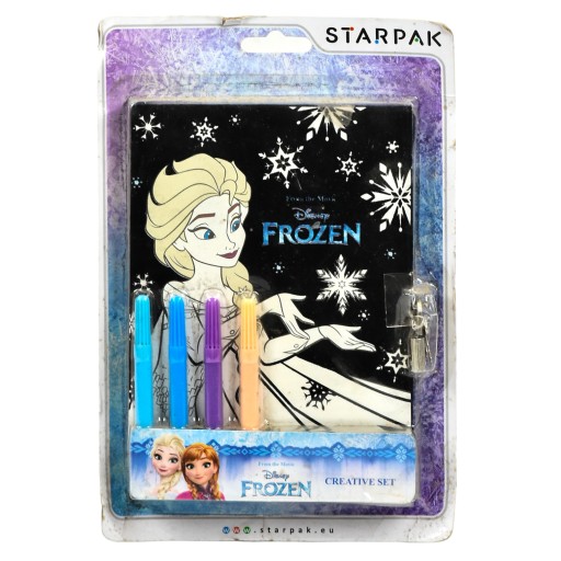 Starpak uzavretý diár so zamrznutými fixami
