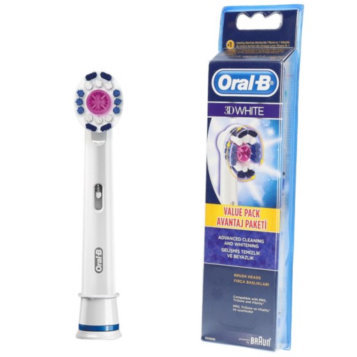 Originálna hlavica elektrickej zubnej kefky Oral-B 3D White 1 ks.