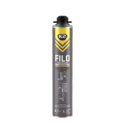 K2 FILO PENA NA UPEVNENIE PISTOLE 750ml Viacročná, nízkotlaková