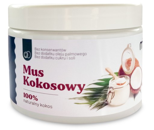 KOKOSOVÁ PĚNA, prírodná kokosová pasta - 500g - MIGO