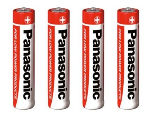 Batéria R3 AAA Panasonic Zinc Carbon sada. 4 ks