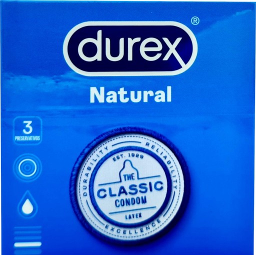 DUREX CLASSIC Natural box 3 ks.
