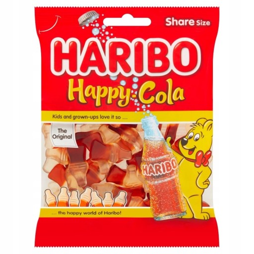 Haribo Happy Cola želé 175g DE