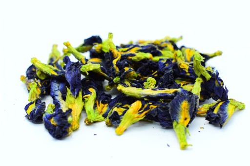 Clitoria ternate sušené kvety 20 na sviečky