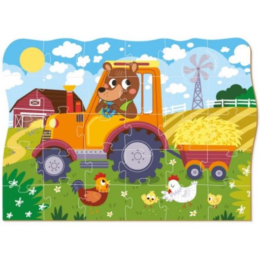 Puzzle Profesie 30 dielikov Farmár Teddy Dodo