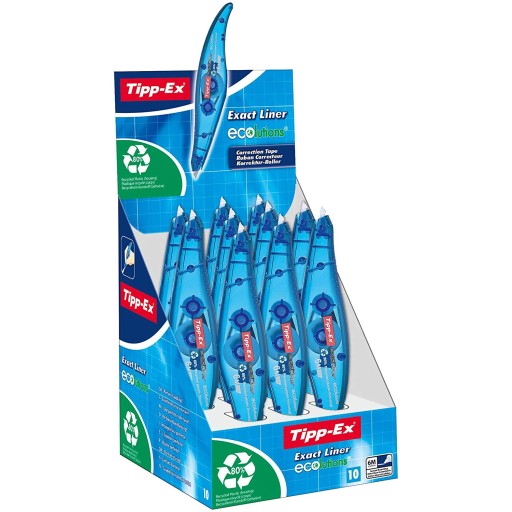 BIC CORRECTIONER TIPP-EX EXACT LINER TAPE 6M X 5MM SCHOOL OFFICE ECO