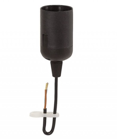Držiak lampy DEKORATÍVNY držiak lampy s káblom E27