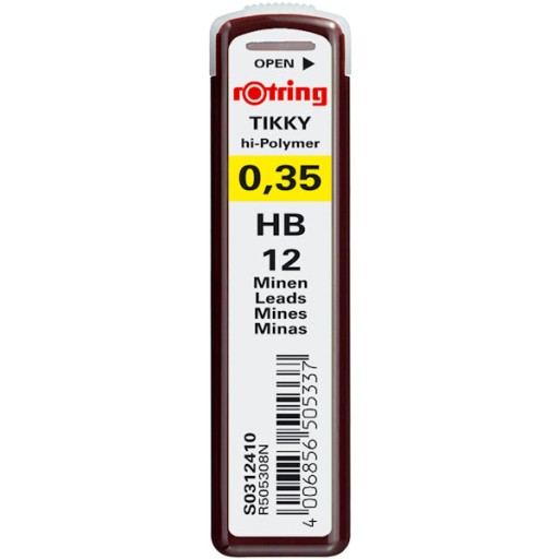 Tuhy Rotring Tikky 0,35 HB S0312410