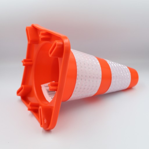 VÝSTRAŽNÝ ŠTÍTOK CESTNEJ KOSTI REFLEXNÝ 30CM
