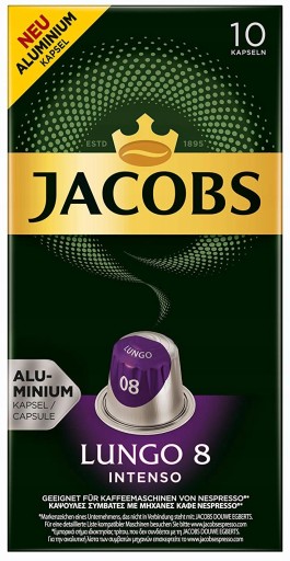 Nespresso Jacobs Lungo Intenso 10 kapsúl