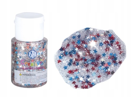 Glitrové lepidlo s konfetami 40 ml 1 kus ZÁRUKA