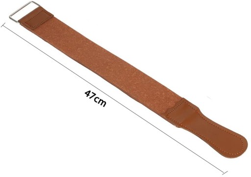 JEDNOSTRANNÝ KOŽENÝ PÁS NA BRÚSENIE ŽILETKY