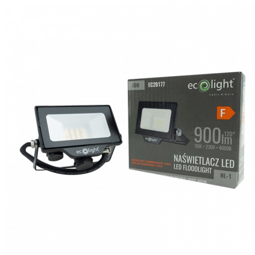 LED reflektor NL-1 10W 4000K 900lm IP65 EC20177