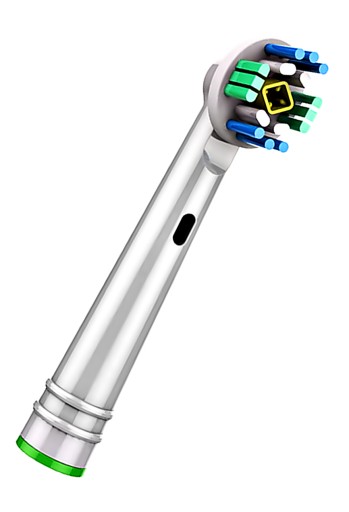 TIPY náhradné hlavice PRE ZUBNÉ KEFKY ORAL-B mnohých modelov zubných kefiek