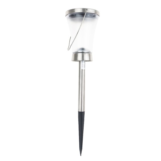 SLNEČNÁ LAMPA, NEREZOVÁ, ZÁVESNÁ, LED
