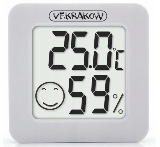 TEPLOMER Vlhkomer LCD METEOSTANICA VF SENZOR KRAKOW