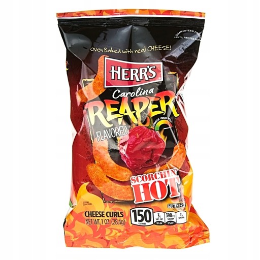HERR'S CAROLINA REAPER SCORCHIN' HORKÁ 28,4G.