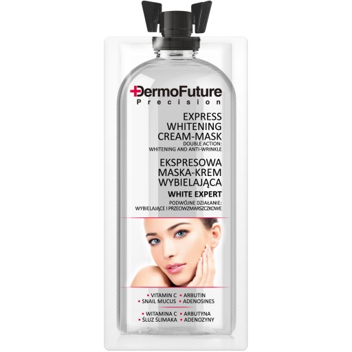 DermoFuture Express bieliaca maska-krém 12ml