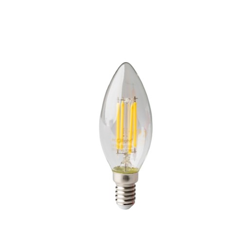 DEKORATÍVNA LED ŽIAROVKA NA SVIEČKU E14 230V 6W TEPLÁ EKOLIGHT