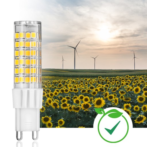 G9 LED žiarovka 6W = 60W SMD teplá neutrálna studená Premium LEDLUX nebliká
