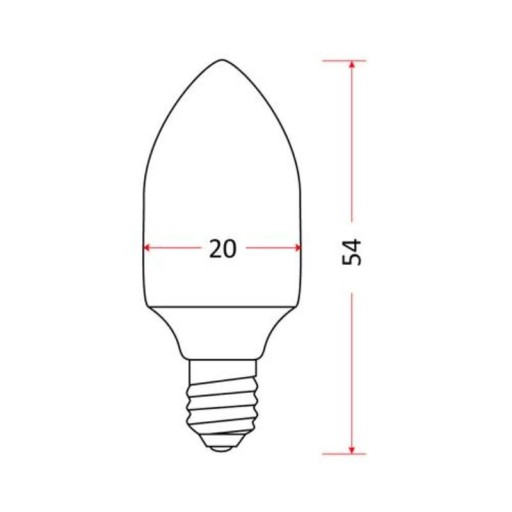 TRADIČNÁ ŽIAROVKA E14 10W 230V DO NOČNEJ LAMPY