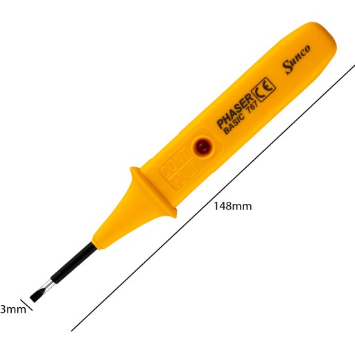 POĽSKÝ METER ELEKTRICKÝ TESTER TESTER NAPÄTÍ TESTER FAZER 767 DETEKTOR
