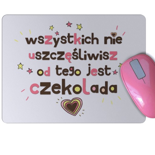 ČOKOLÁDOVÁ podložka pod myš