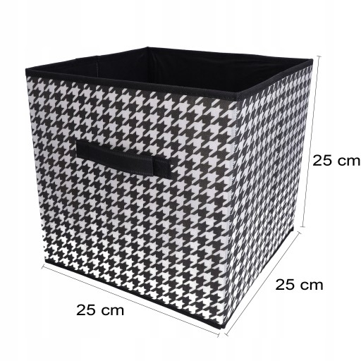 ORGANIZÁTOR ŠATNÍKA, textil, 25x25x25 cm, na doplnky, oblečenie, držiak na košík