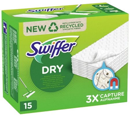 Vložky do mopu Swiffer DRY (Dry) 15 ks
