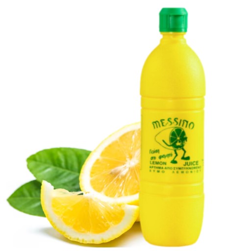 Grécka citrónová šťava Messino 330 ml, citrónový dresing, bez lepku