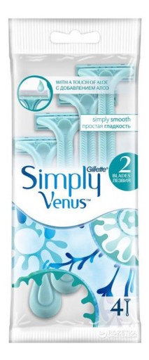 Holiace strojčeky Gillette Simply Venus 4 ks