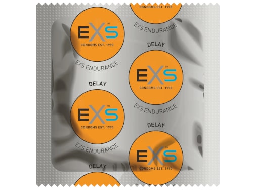 EXS DELAY kondómy odďaľujúce ejakuláciu, dlhý sex, 12 ks.