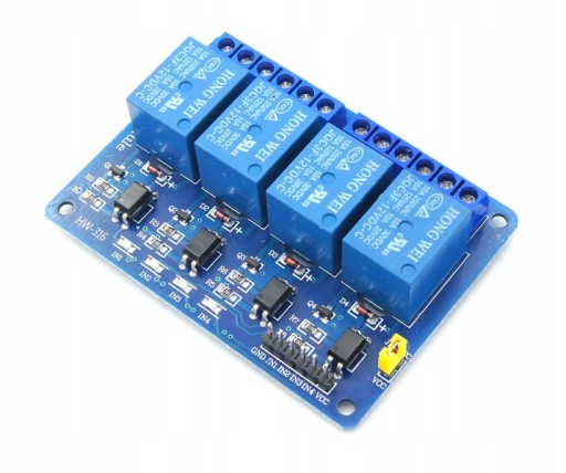 4-KANÁLOVÝ RELÉOVÝ MODUL 5V AVR 10A KOMPATIBILNÝ S ARDUINO