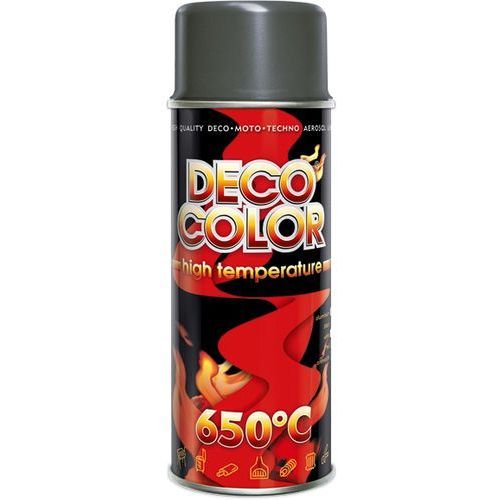 DECO COLOR TERMÁLNY LAK 650 stupňov 400ml antracit