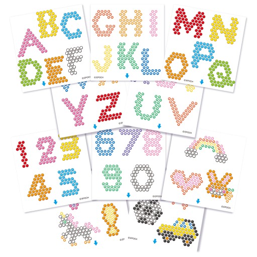 Aquabeads ABC Templates a 123 30518