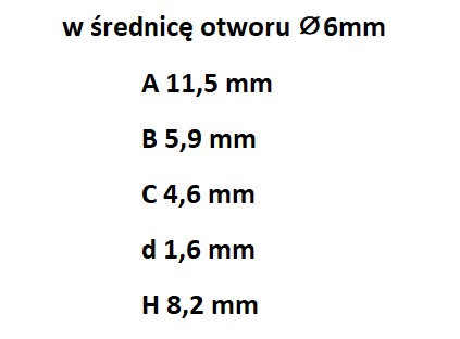 ČEP HONDA VFR VTX VTR ST ⌀ 6mm