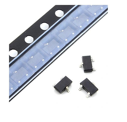 TRANSISTOR 2N7002 N-kanál 0,115A 60V SMD