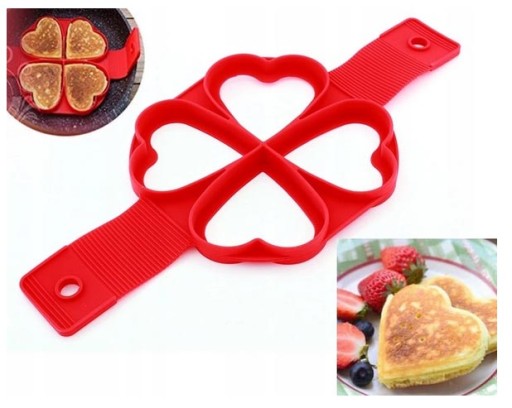 Silikónová forma na palacinky, palacinky, vajíčka, omelety, forma na vyprážanie