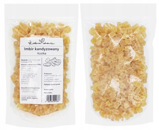 KANDIDOVANÝ ZÁZVOR 250G V ČAJOVEJ KOCKE ZDRAVOTNÁ KUCHYŇA