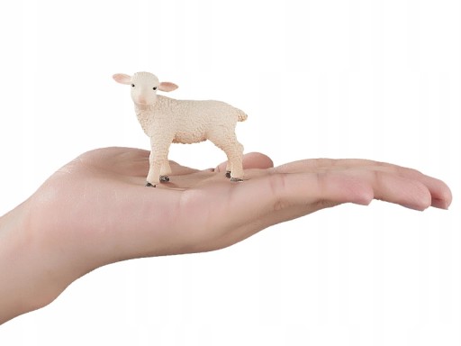 PLANÉTA ZVIERAT POSTAVKA JAHNIČKA OVCA 6 CM DEDINSKÝ FARM